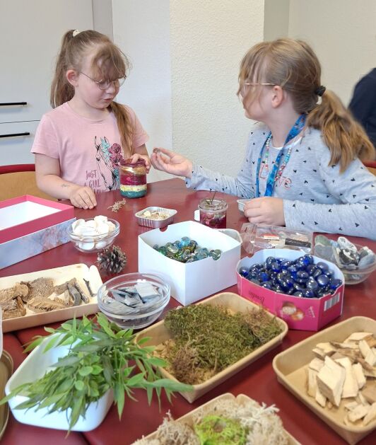 Naturmaterialien entdecken: